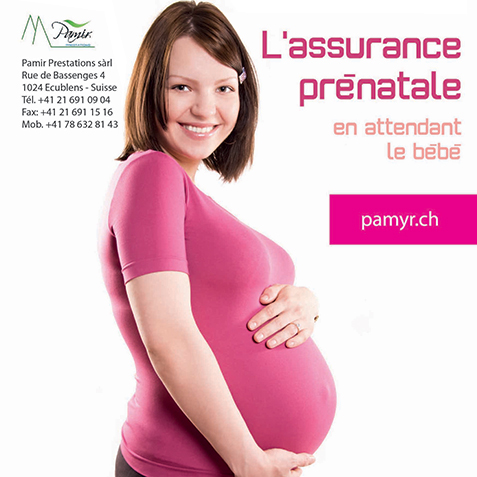 flyer assurance prénatale Pamir